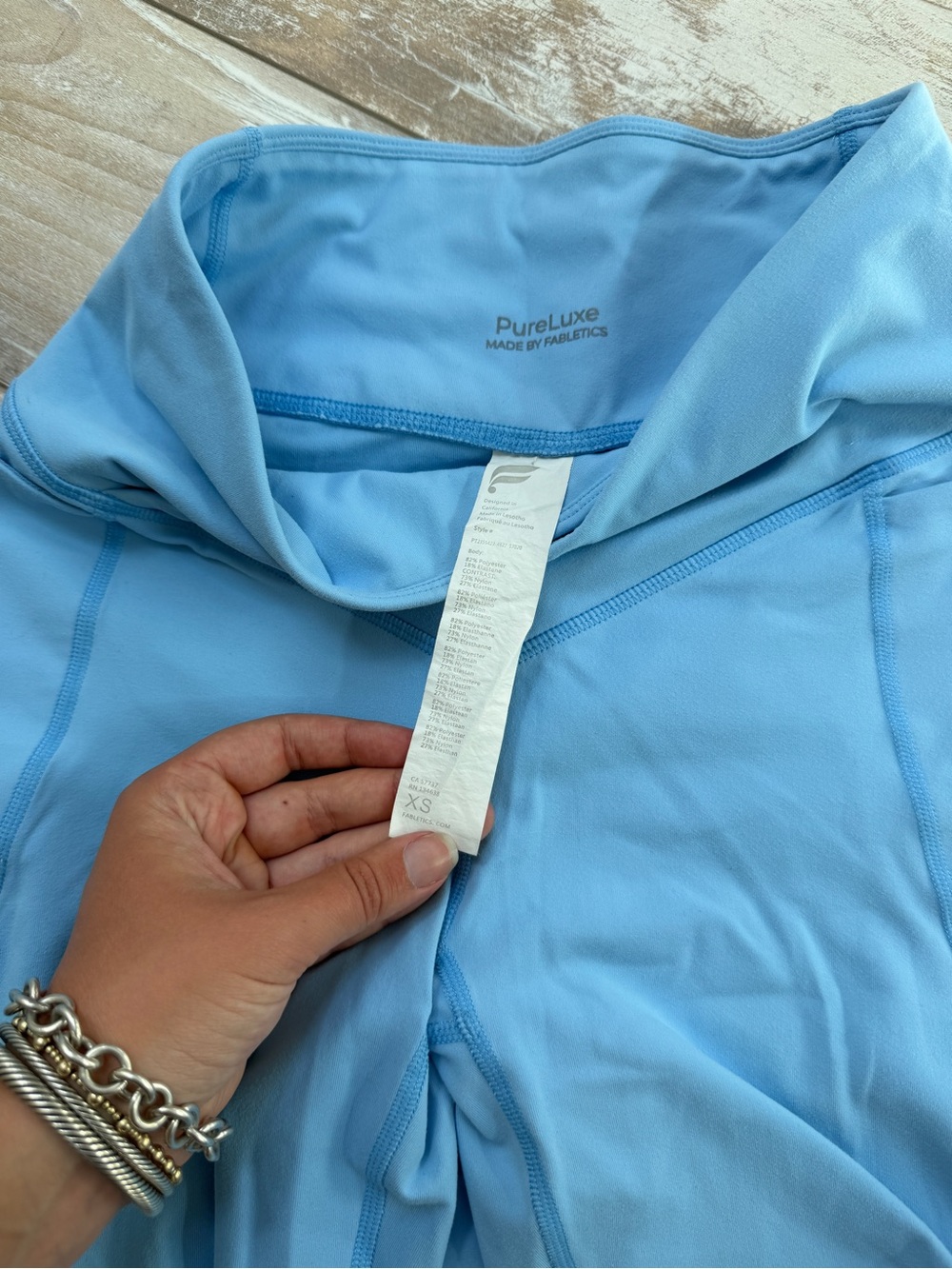 Fabletics Crossover Flare Leggings - Picture 8 of 9